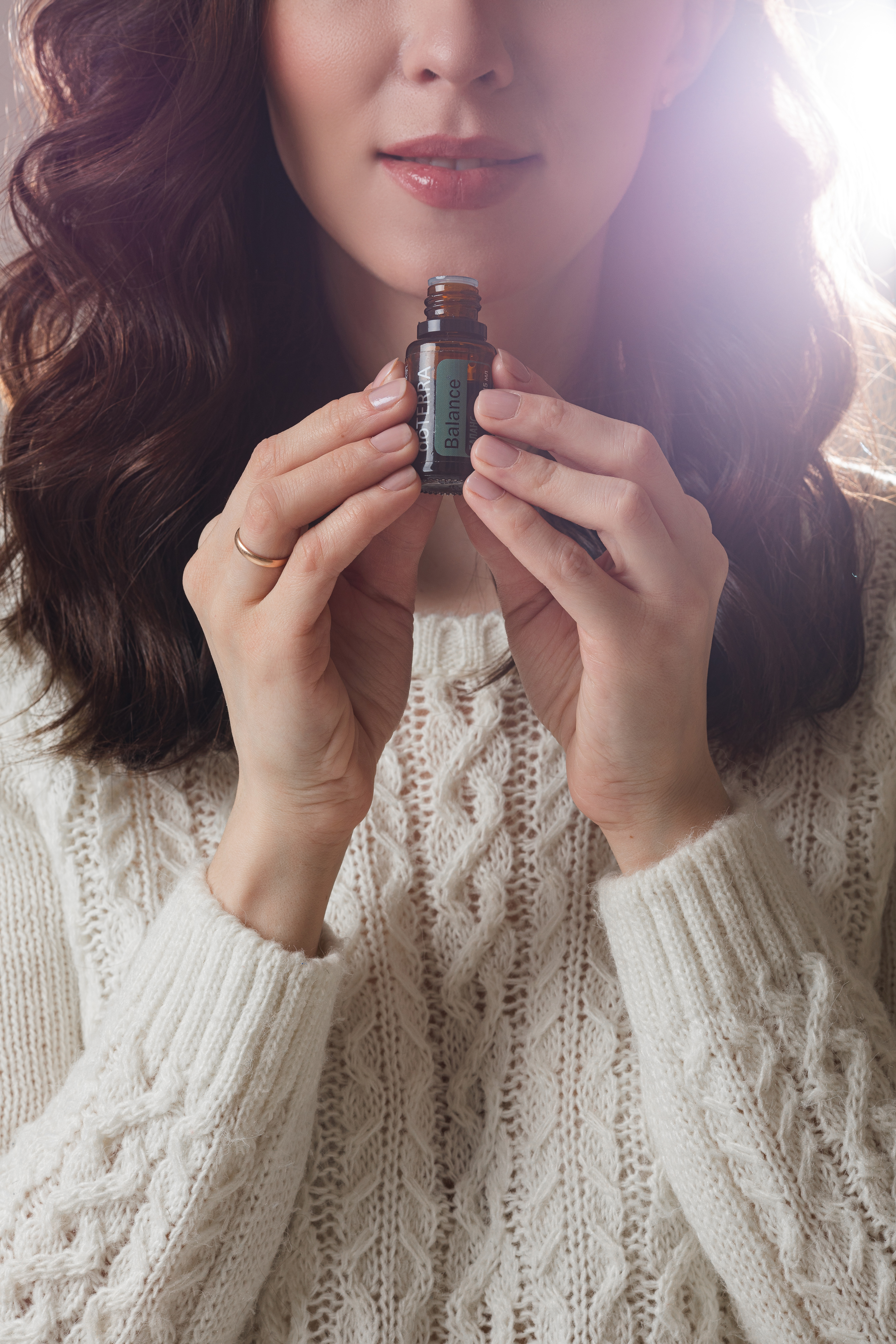 Essential oils as part of a daily wellness ritual
